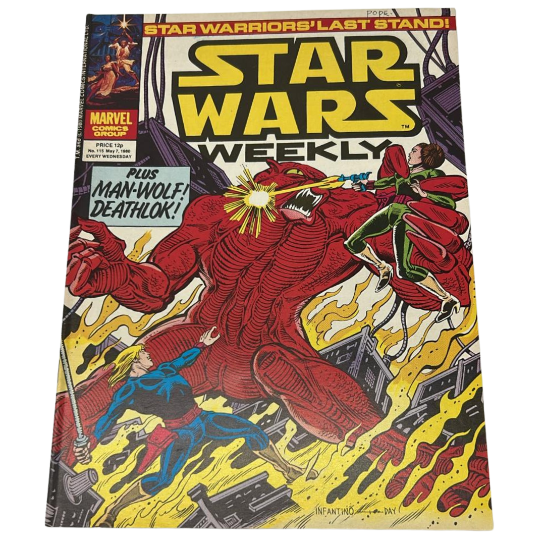 Star Wars Weekly comic #115 May 7th 1980 Man-Wolf Deathlok