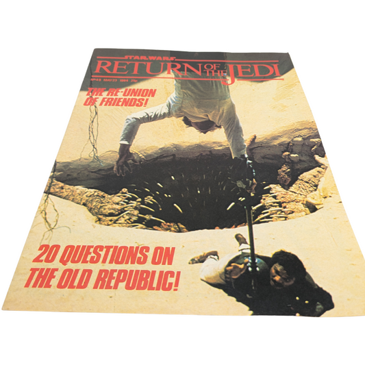 Return of the Jedi No 49 May 23rd 1984 Star Wars Weekly UK Marvel Comic
