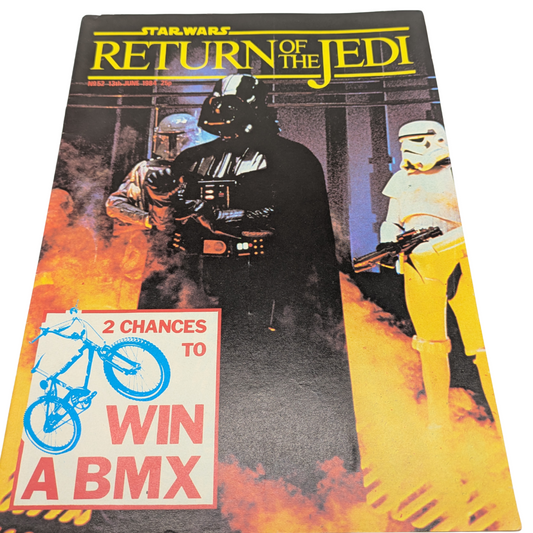 Return of the Jedi No 52 June 13th 1984 Star Wars Weekly UK Marvel Comic