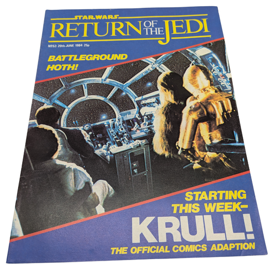 Return of the Jedi No 53 20th June 1984 Star Wars Weekly UK Marvel Comic