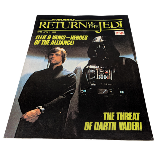 Star Wars Weekly comic #43 April 11th 1984 The threat of Darth Vader