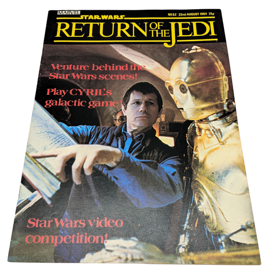 Star Wars Weekly #6 22nd August 1984 Venture behind the Star Wars Scenes