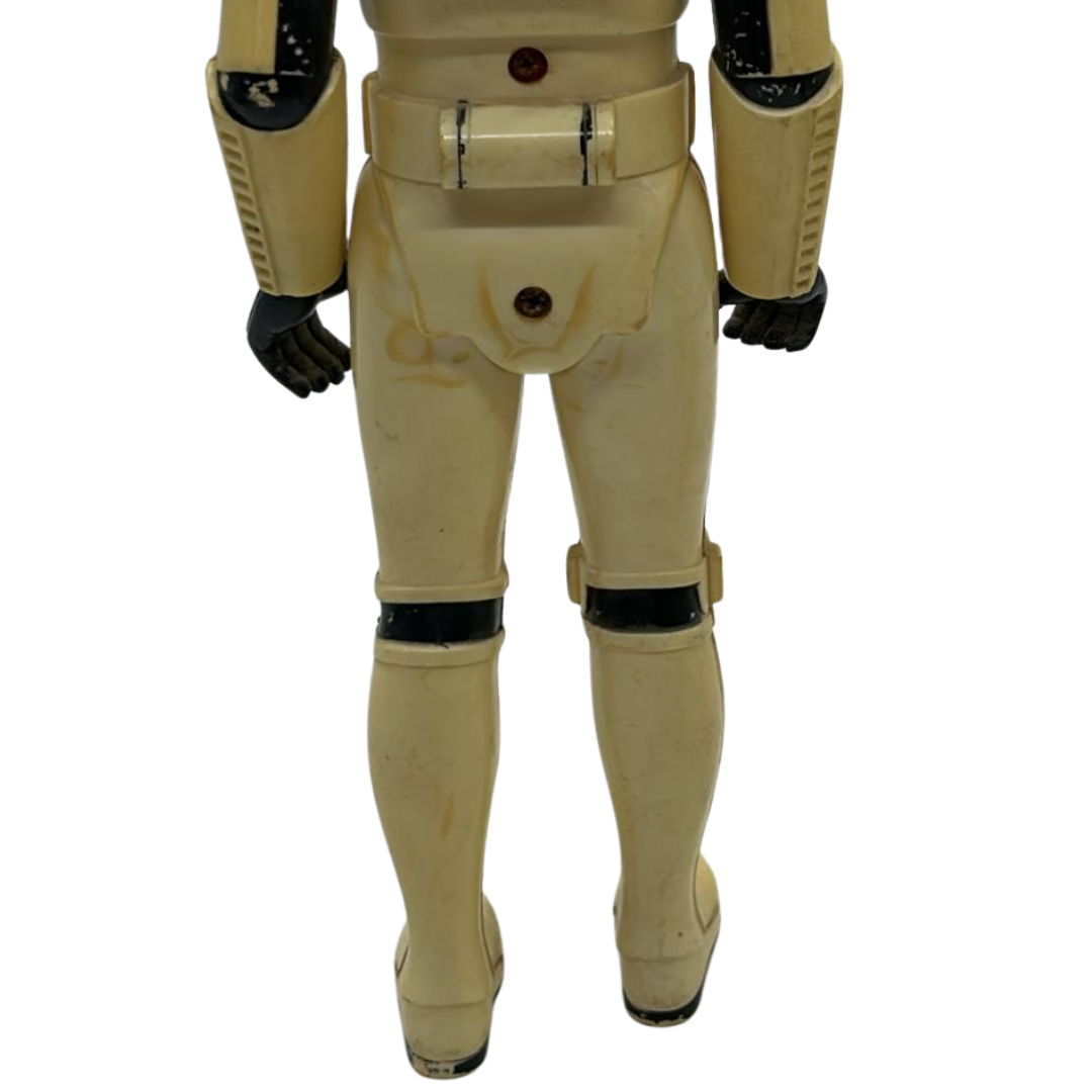 Vintage Star Wars Stormtrooper 1978 Large 12 inch figure good but yellowed 73