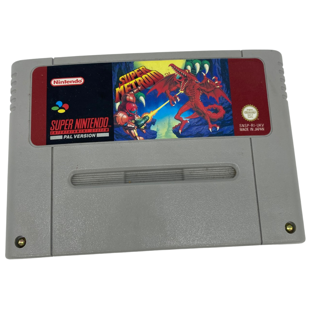 Super Nintendo SNES Super Metroid game PAL 168 – Lexi's Toy Loft