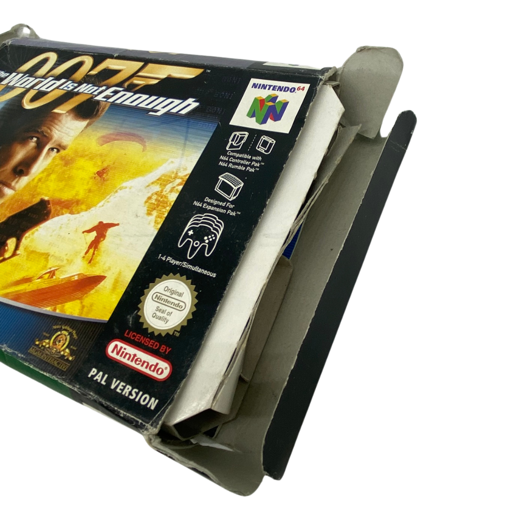 Nintendo 64 / N64 The World Is Not Enough James Bond 007, game box instructions