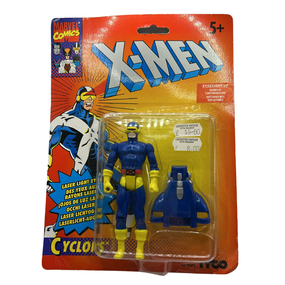 X-men Cyclops on MOC by Tyco on card 1993