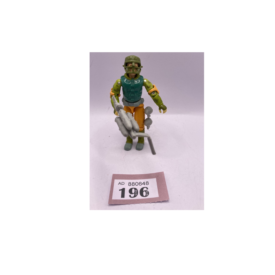 GI Joe, Action Force Captain Gridiron, complete, 196