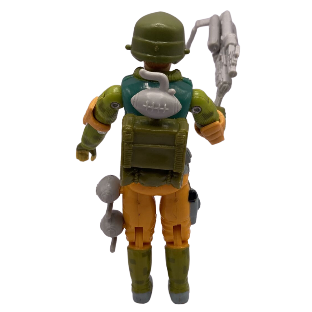GI Joe, Action Force Captain Gridiron, complete, 196