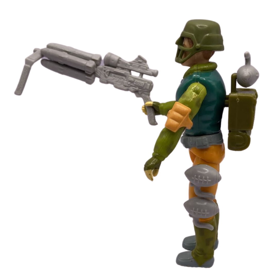 GI Joe, Action Force Captain Gridiron, complete, 196