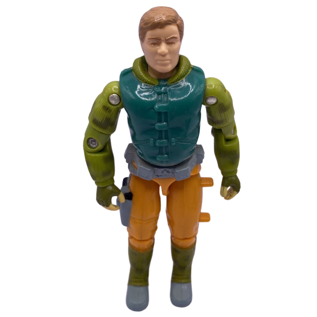 GI Joe, Action Force Captain Gridiron, complete, 196