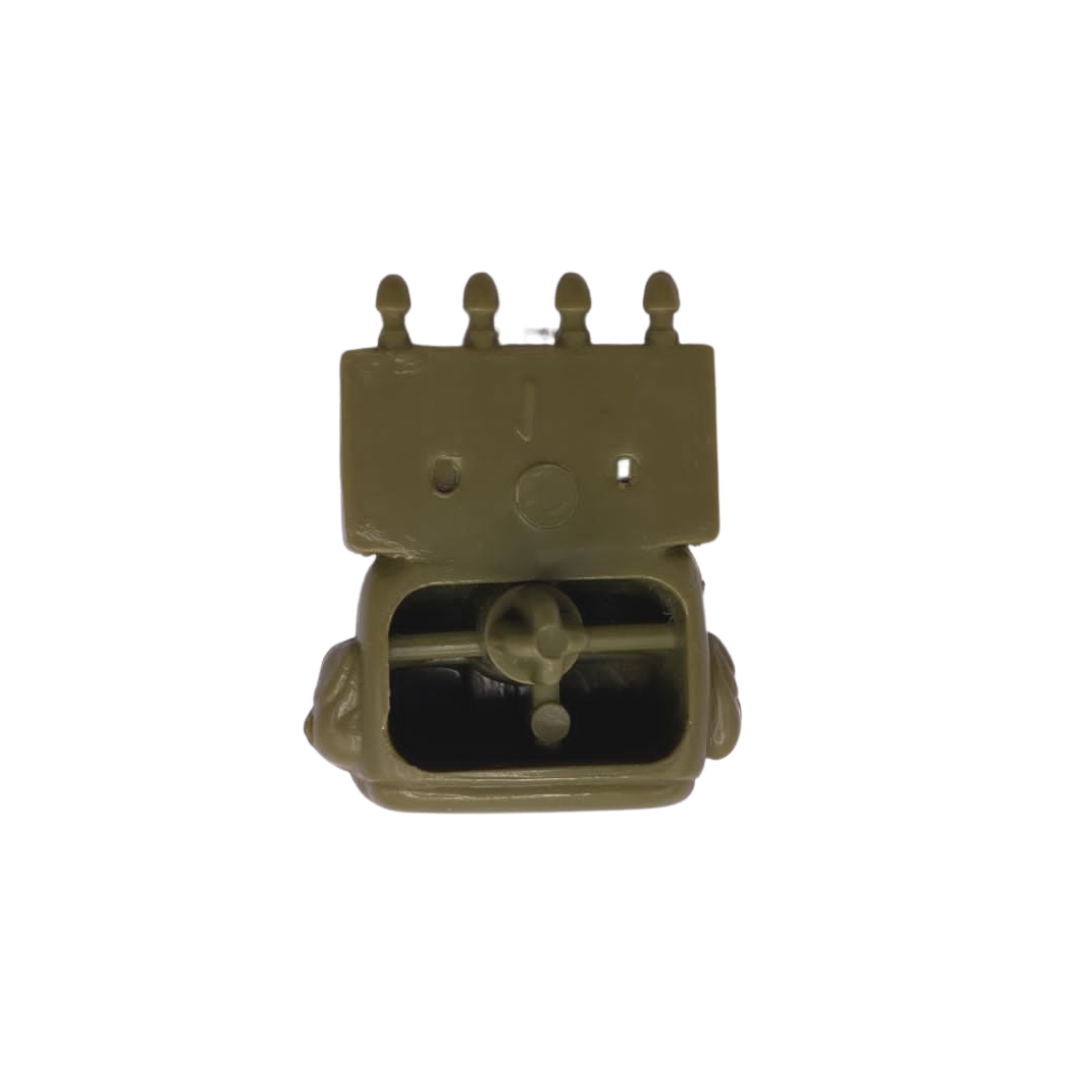 GI Joe, Action Force Bazooka backpack part, accessory, vintage 1980s, 341