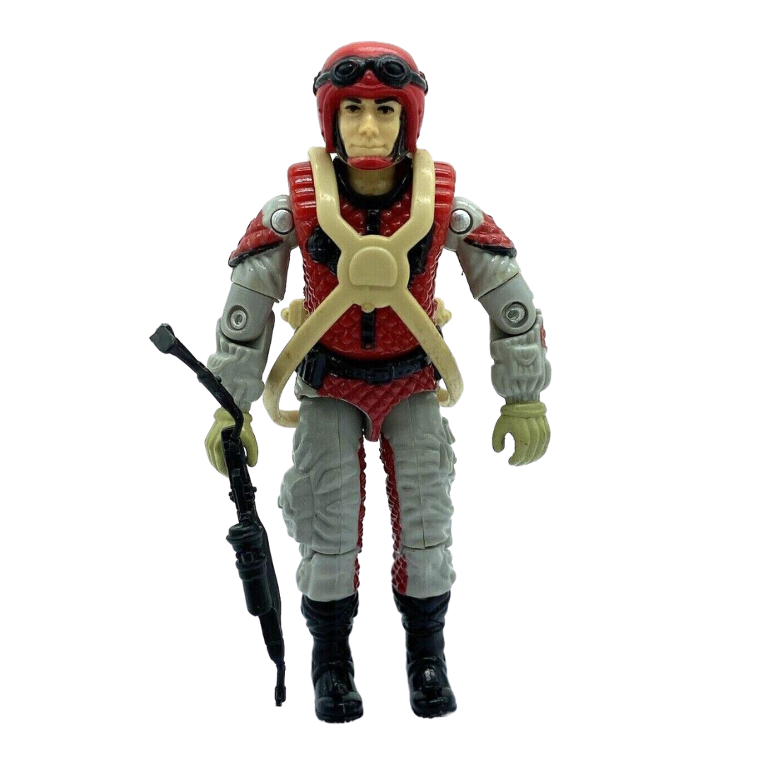 GI Joe, Action Force Crazy Legs complete with AF card vintage born France 404A