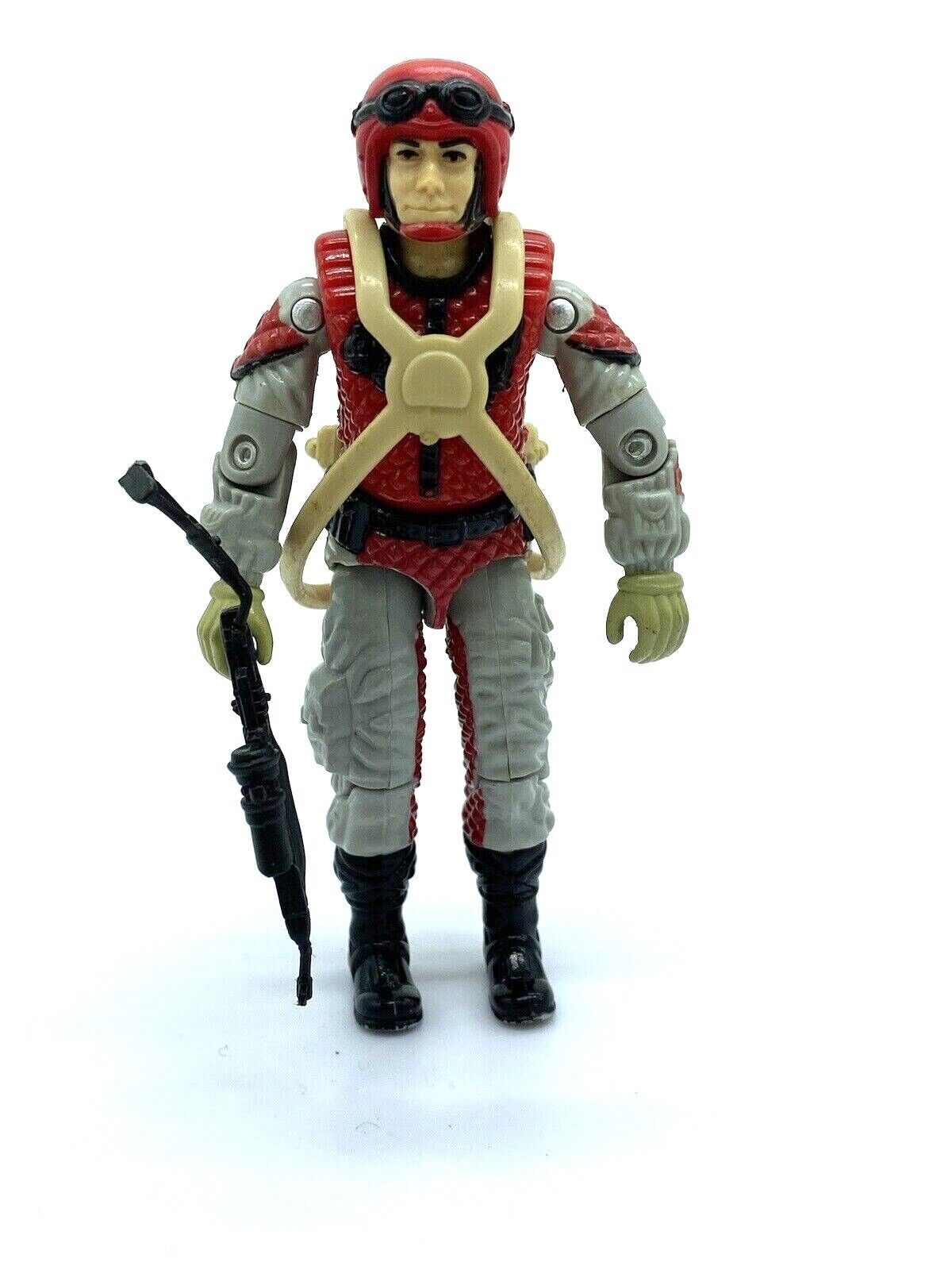 GI Joe, Action Force Crazy Legs complete with AF card vintage born France 404A