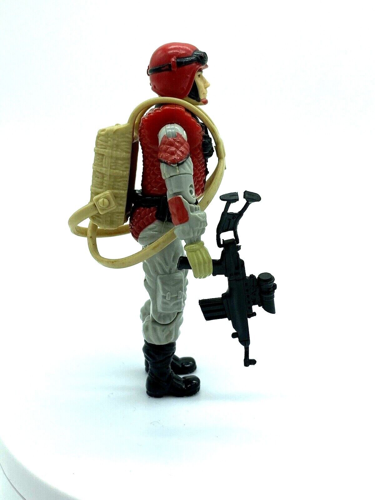 GI Joe, Action Force Crazy Legs complete with AF card vintage born France 404A