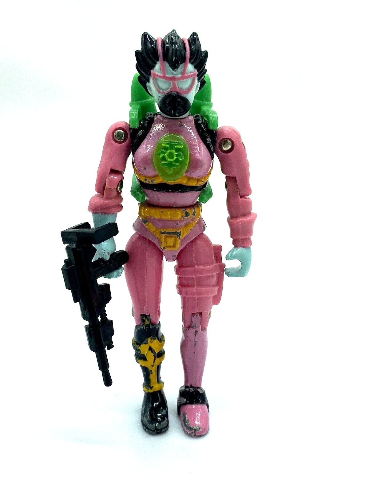 Vintage 1986 LJN Toys Bionic Six 6 Madame-O Diecast Figure Complete