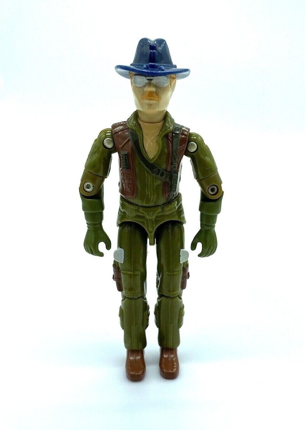 G.I. Joe Wildbill figure with Action Force file card Dragonfly pilot