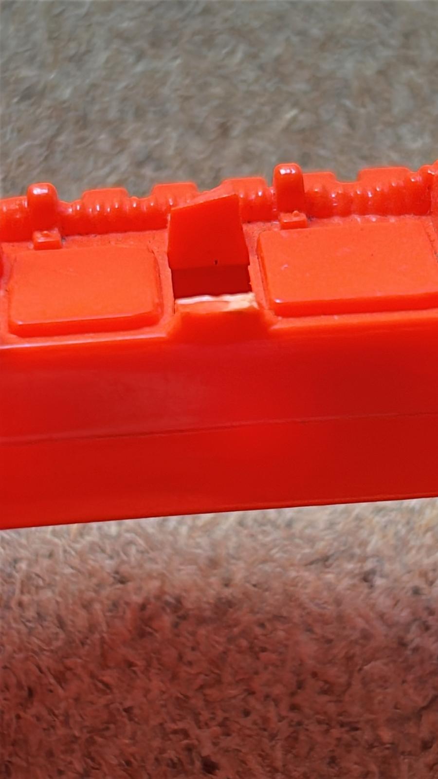 GI Joe, Action Force Blanka missile launcher part Street Fighter (damaged) 51