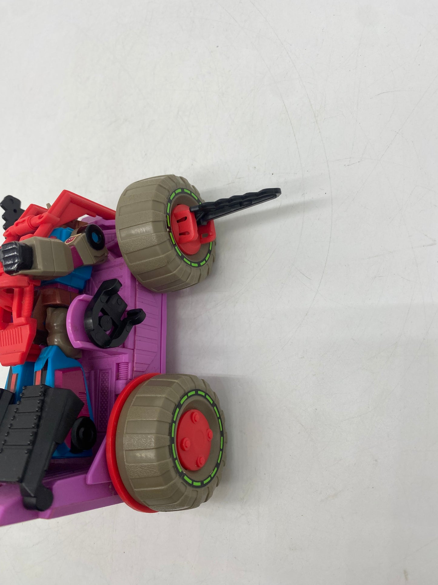 Transformers Action Masters Slicer exo-suit European Decepticon not complete 134
