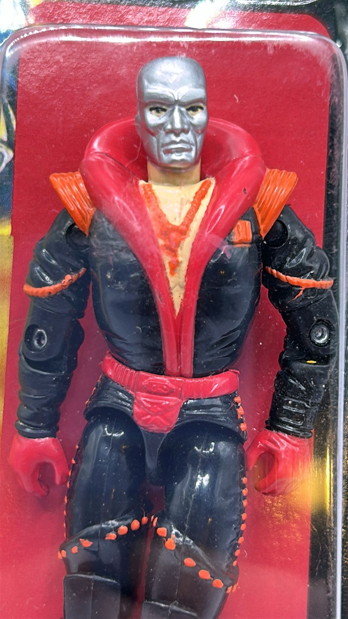 GI Joe, Action Force Destro Chinese MOC card 1992