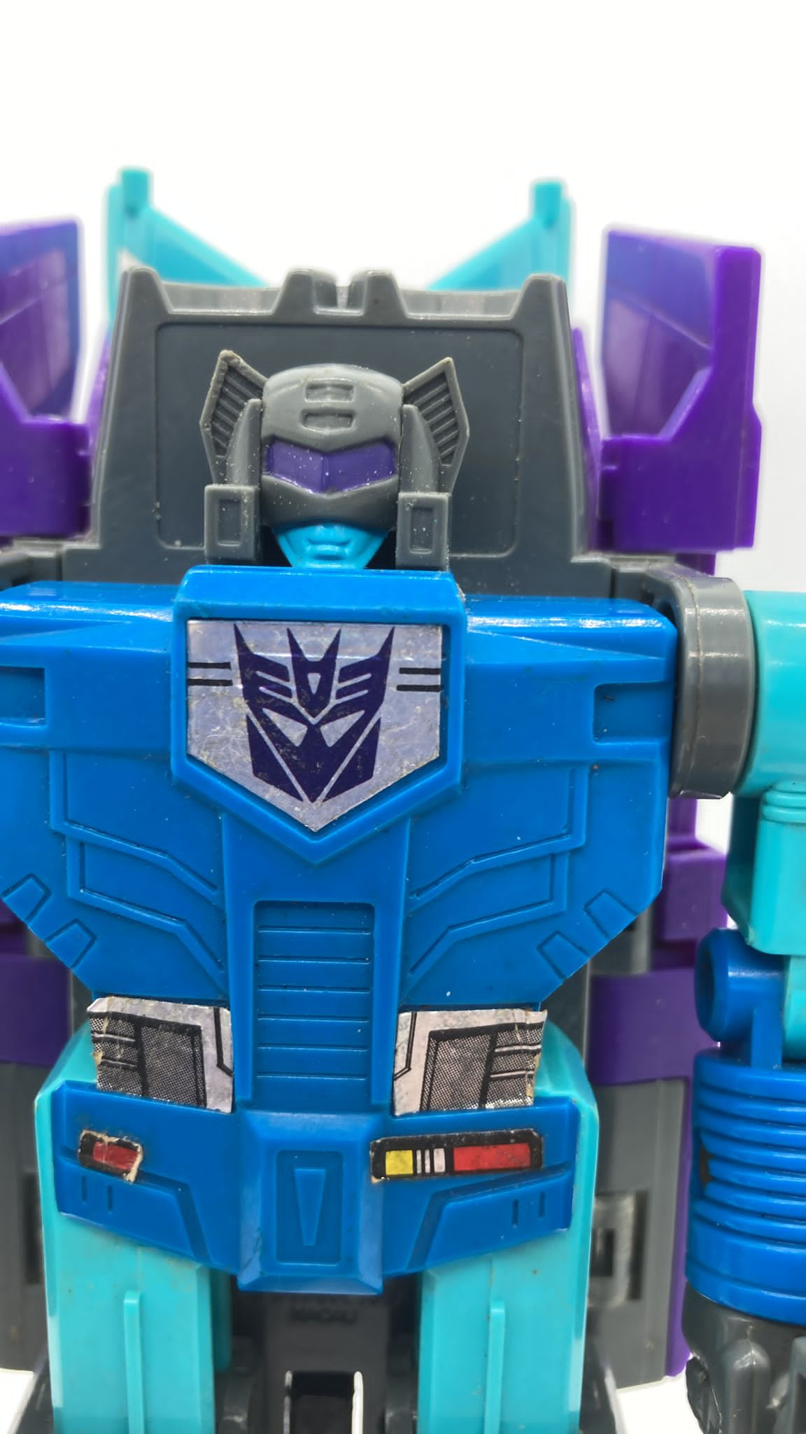 G1 Transformers Darkwing and Throttle complete Decepticon