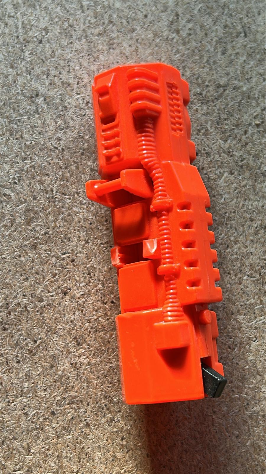 GI Joe, Action Force Blanka missile launcher part Street Fighter (damaged) 51