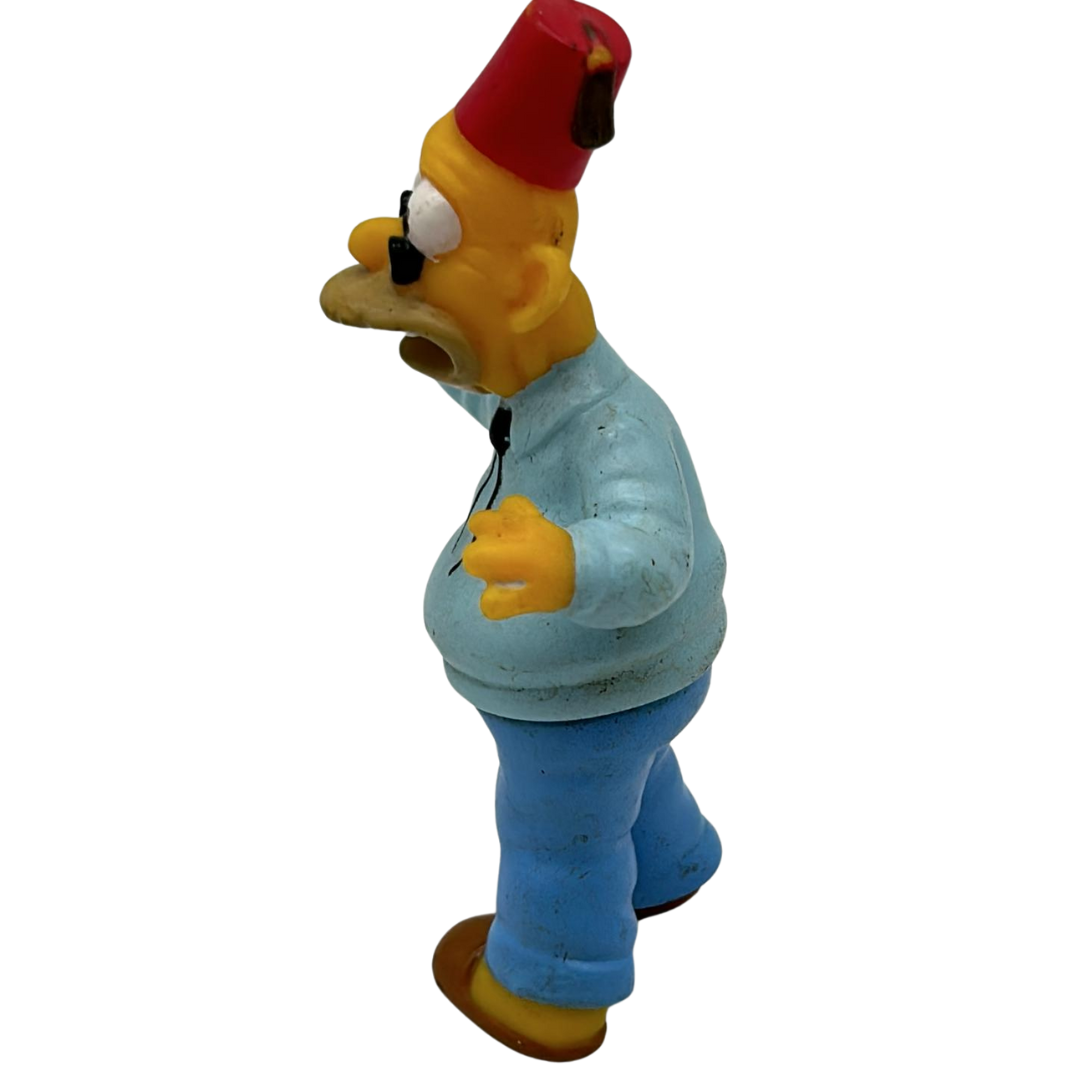 The Simpsons Vintage Fox 2001 Burger King Grandpa Abe Simpson Figure