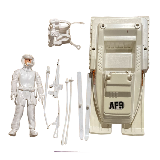 Action Force Mountain and Arctic AF9 vehicle set complete by Palitoy  994
