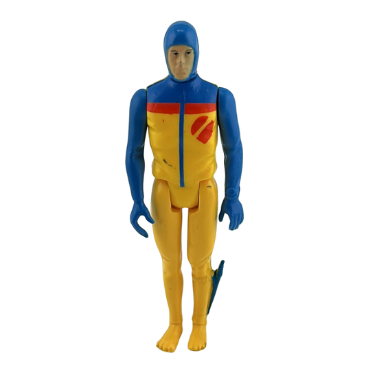 Action Force Aquatrooper Q Force figure by Palitoy Stingray pilot 119