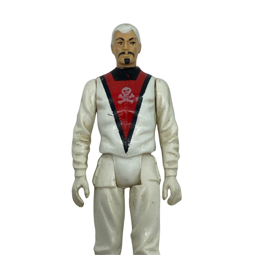 Action Force Baron Ironblood white gloves version vintage Palitoy 686