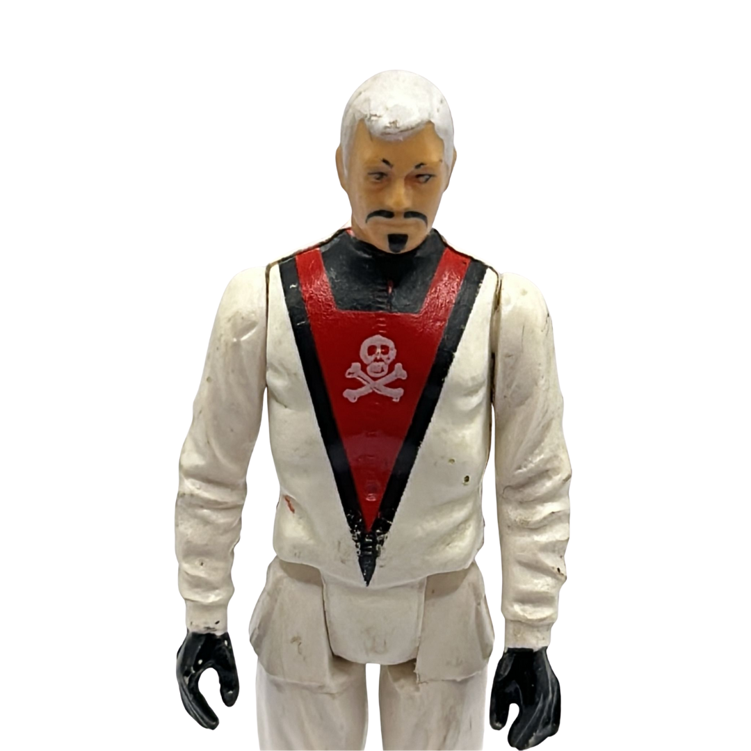 Action Force Baron Ironblood complete black gloves version by Palitoy 403A