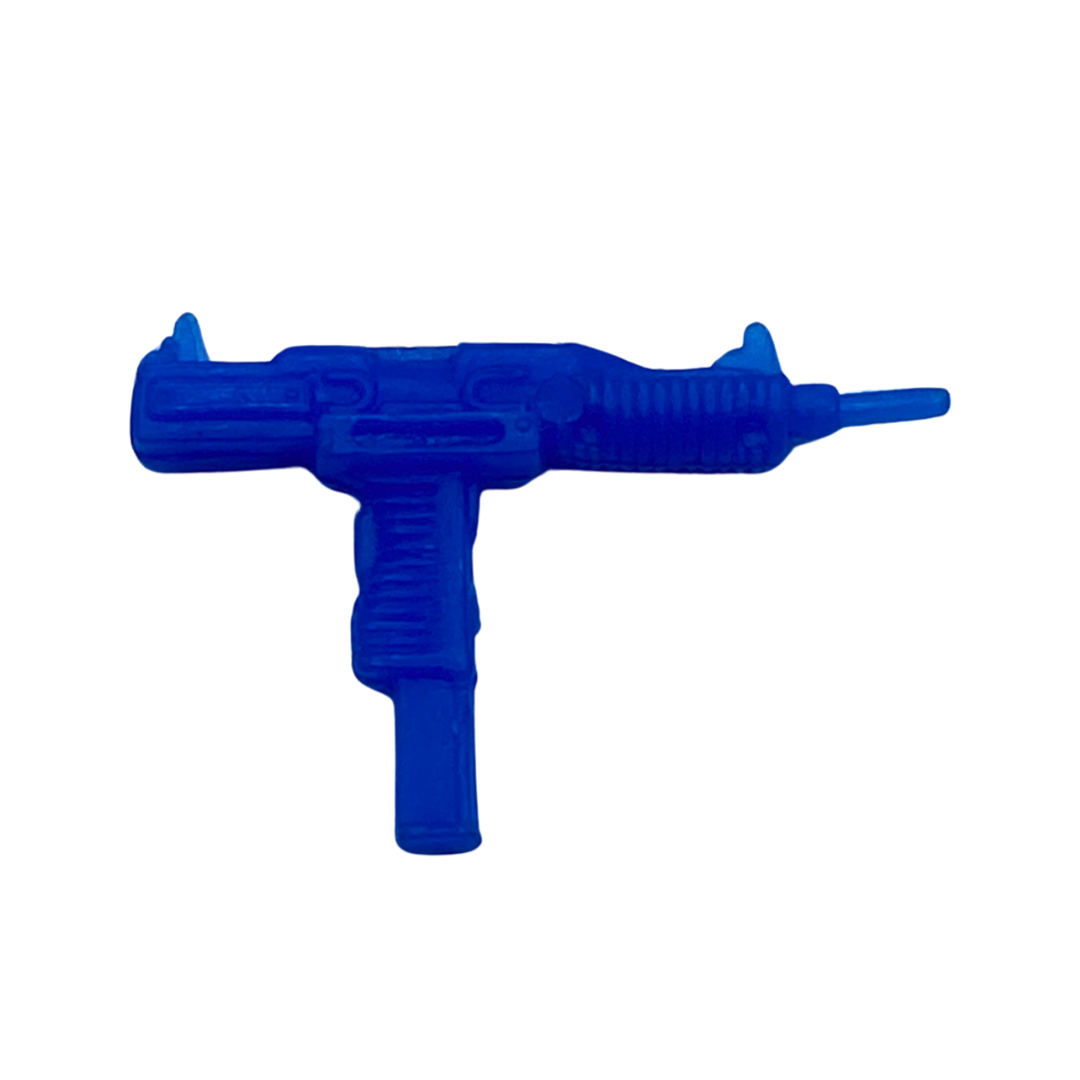 Action Force blue uzi weapon part Space Force Vintage Palitoy 497