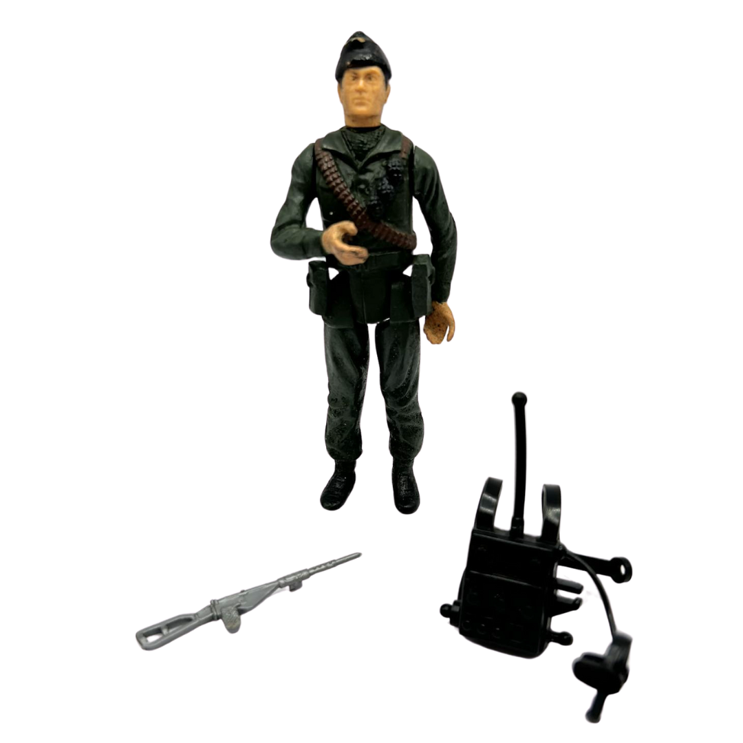 Action Force Commando First Series (green colour) complete but some wear 587B