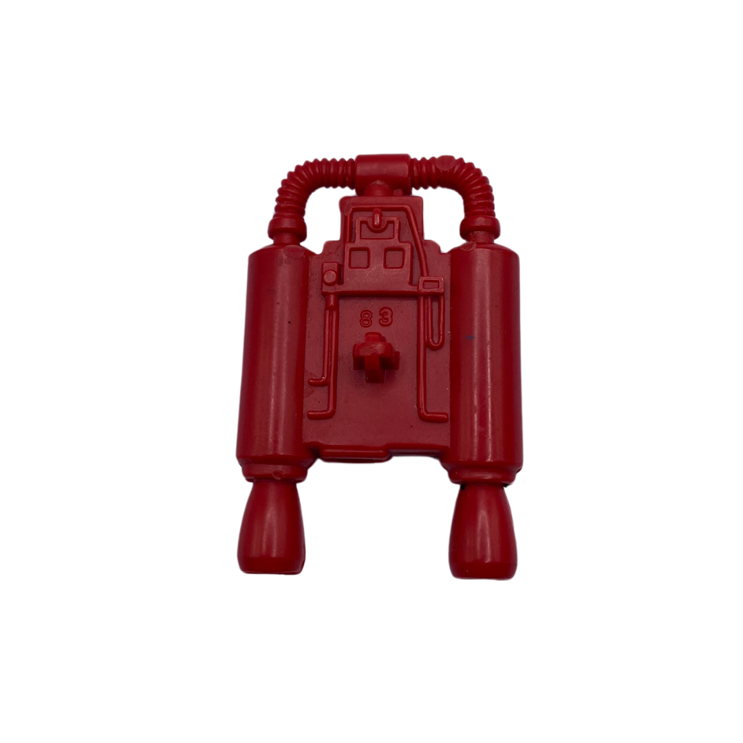 Palitoy Action Force Deep Sea Defender red backpack part 266