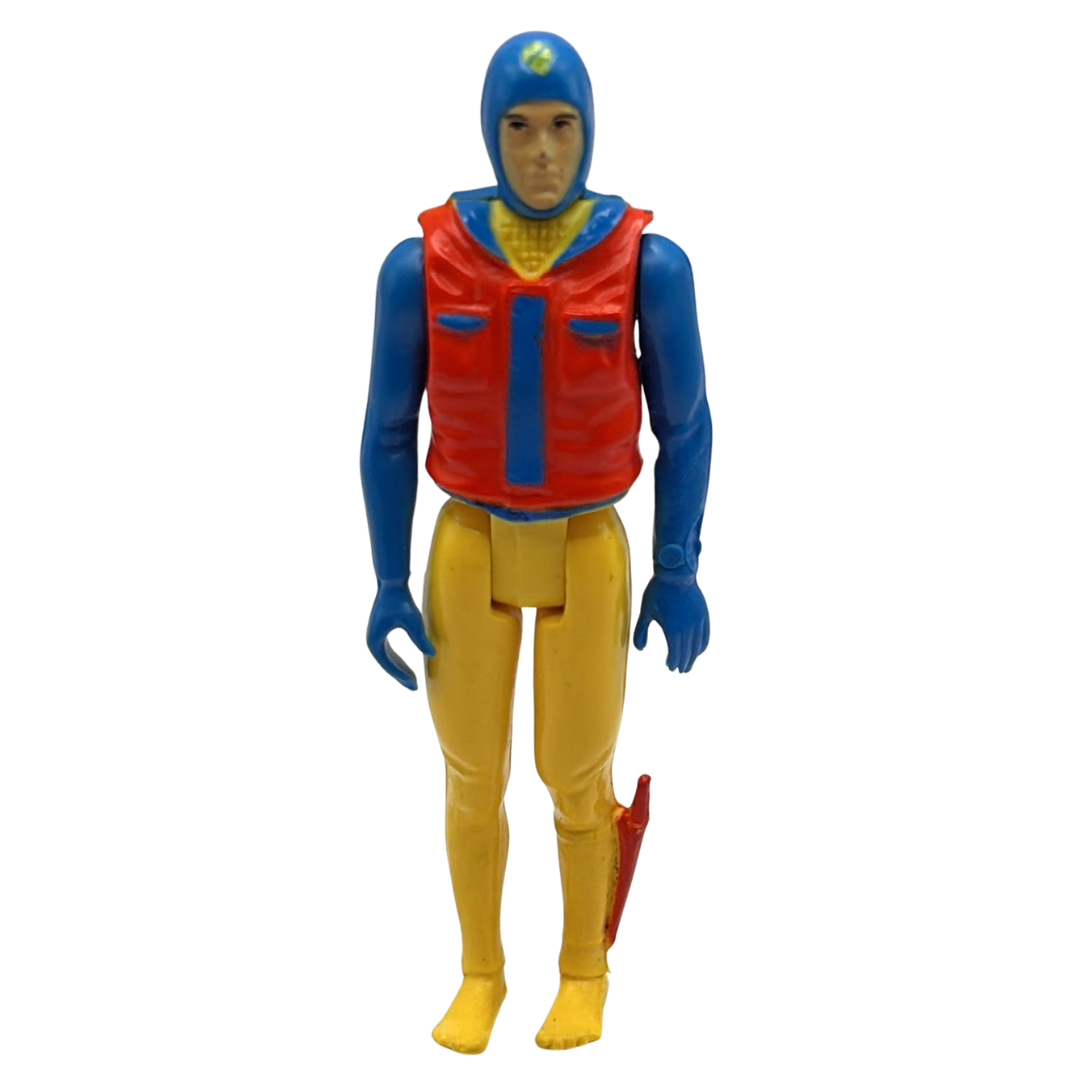 Action Force Dolphin V1 figure by Palitoy Q Force Sealion vehicle pilot 925