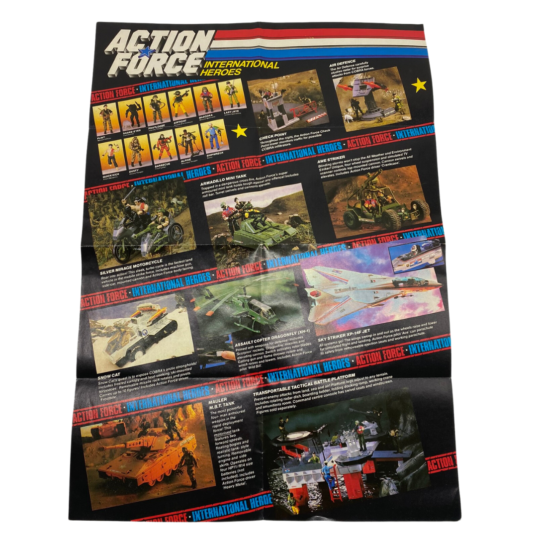Action Force, GI Joe original vintage product toy poster 193