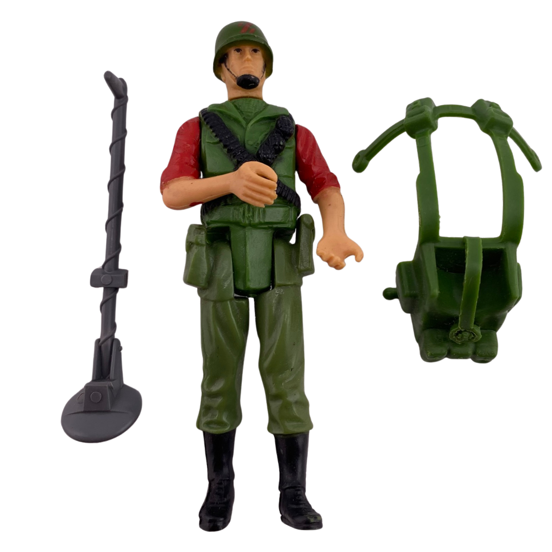 Action Force Palitoy Z Force Minesweeper with pack & mine detector 25
