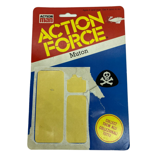 Action Force Palitoy Muton Red Shadows card back