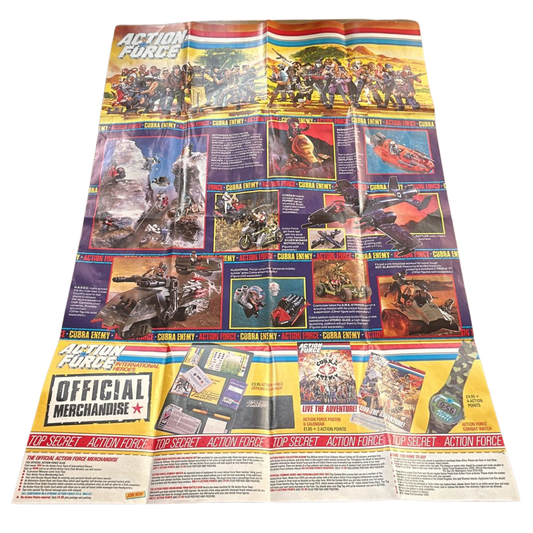 Action Force, GI Joe Product poster with special offer section 435