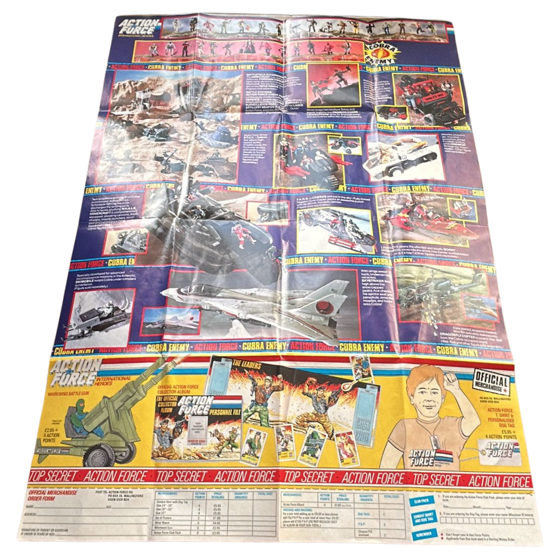Action Force, GI Joe Product poster with special offer section 435