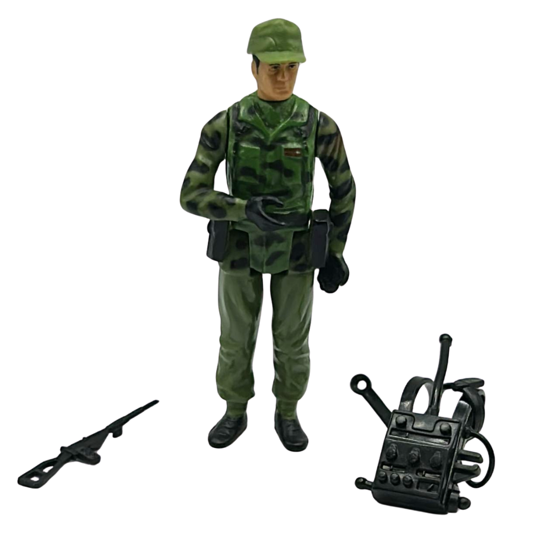 Action Force Radio Operator complete figure by Palitoy Z Force 216