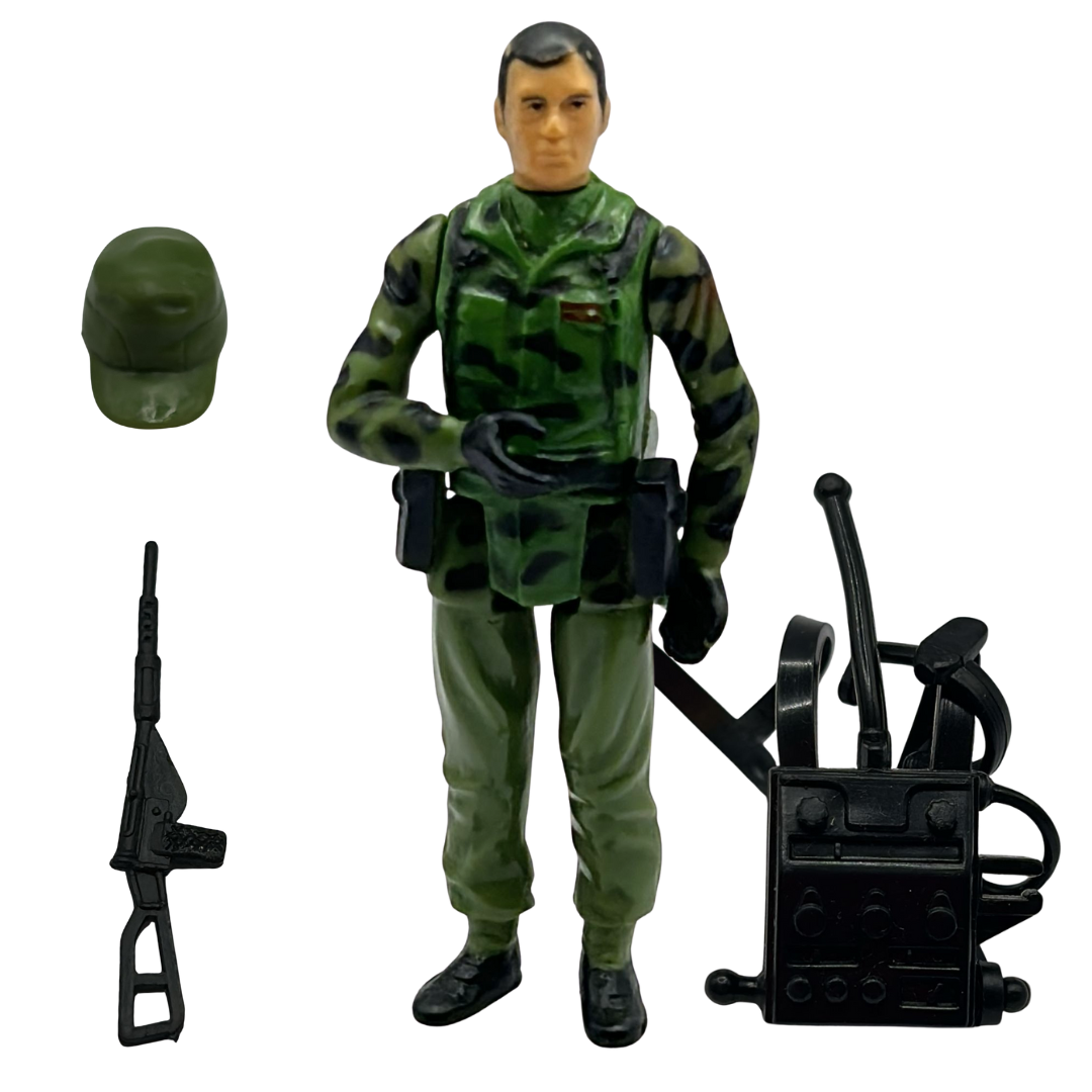 Action Force Radio Operator complete figure by Palitoy Z Force 216