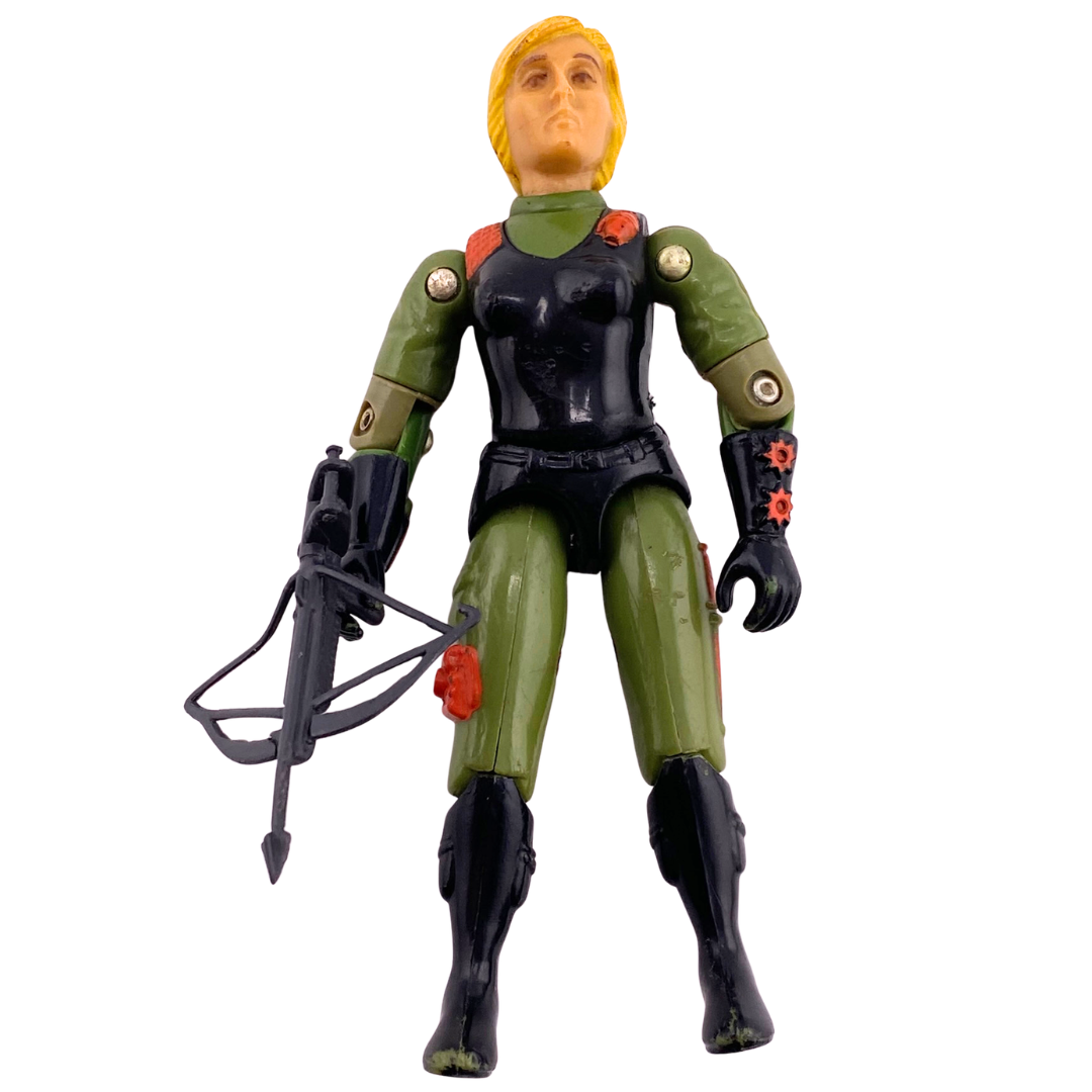 GI Joe, Action Force Quarrel figure Rapid Fire Motorcycle by Palitoy 59