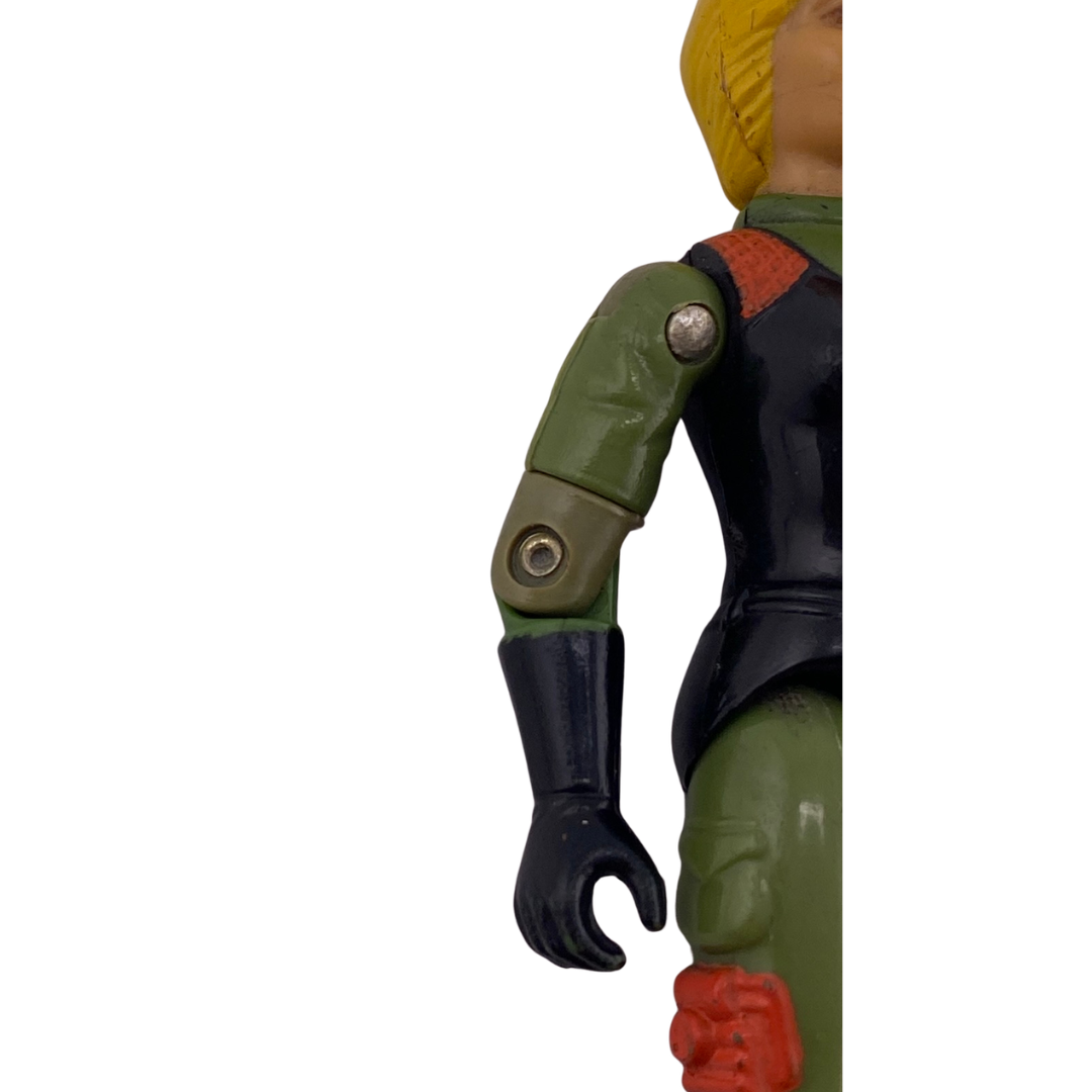 GI Joe, Action Force Quarrel figure Rapid Fire Motorcycle by Palitoy 59