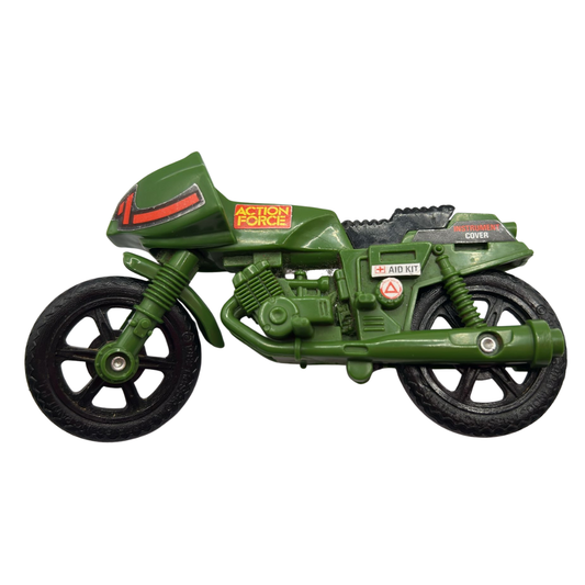 Action Force Rapid Fire Motorcycle Quarrel vehicle by Palitoy GI Joe 409A