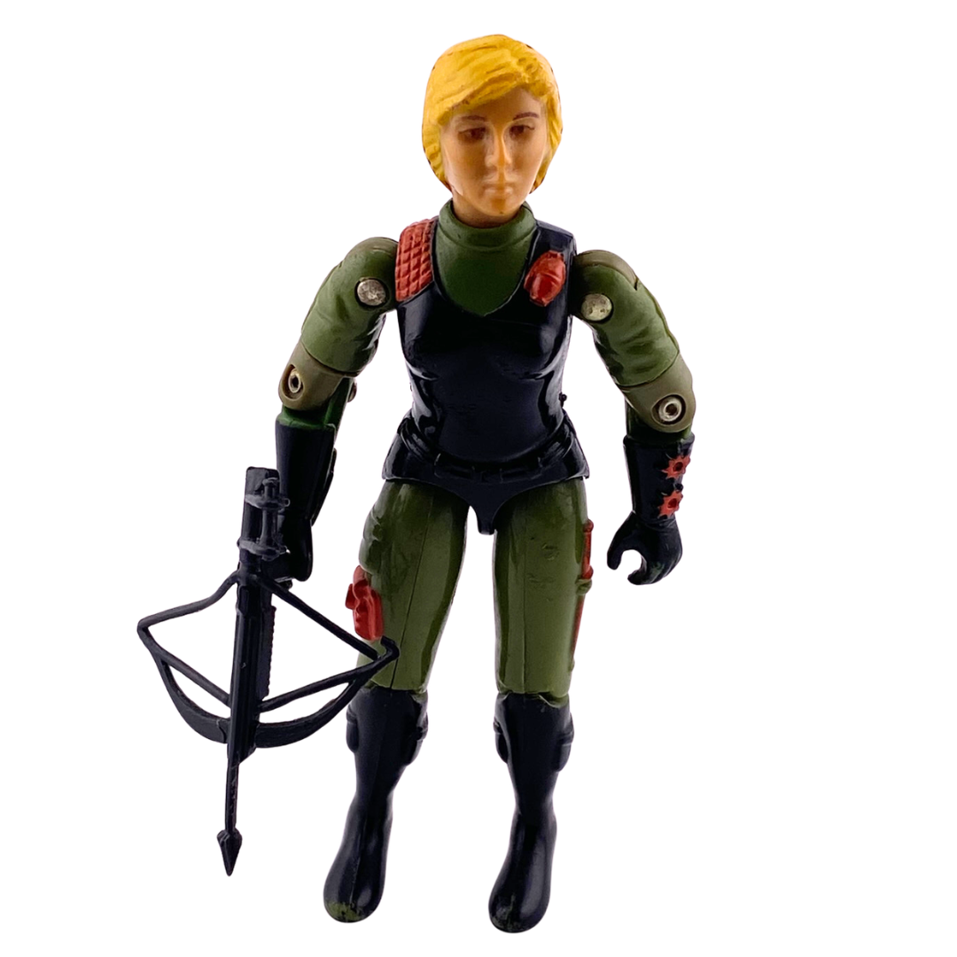 GI Joe, Action Force Quarrel figure Rapid Fire Motorcycle by Palitoy 59