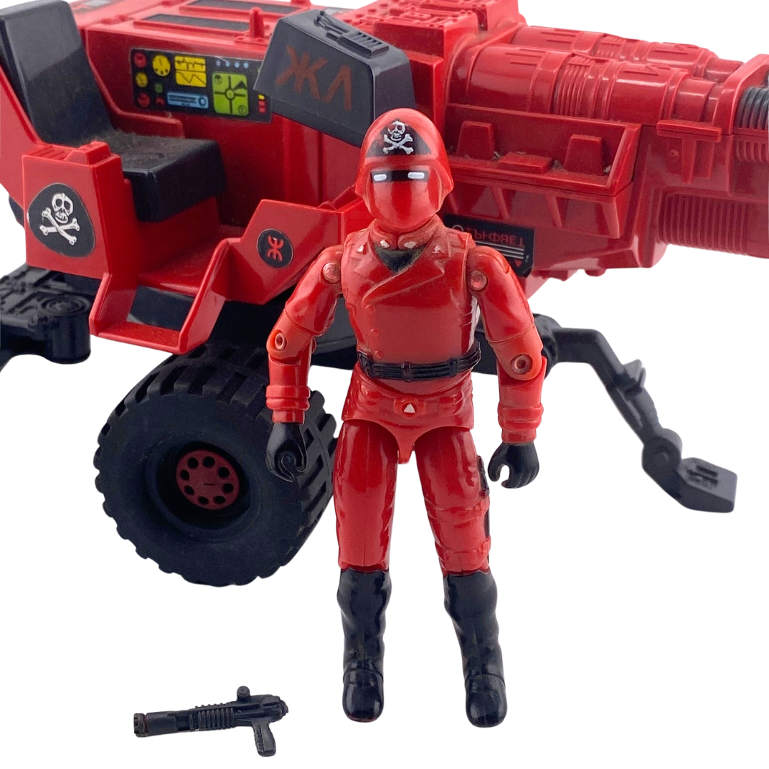 Action Force Laser Exterminator & Red Laser complete by Palitoy GI Joe 423