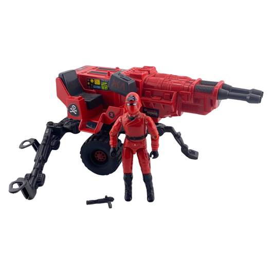 Action Force Laser Exterminator & Red Laser complete by Palitoy GI Joe 423