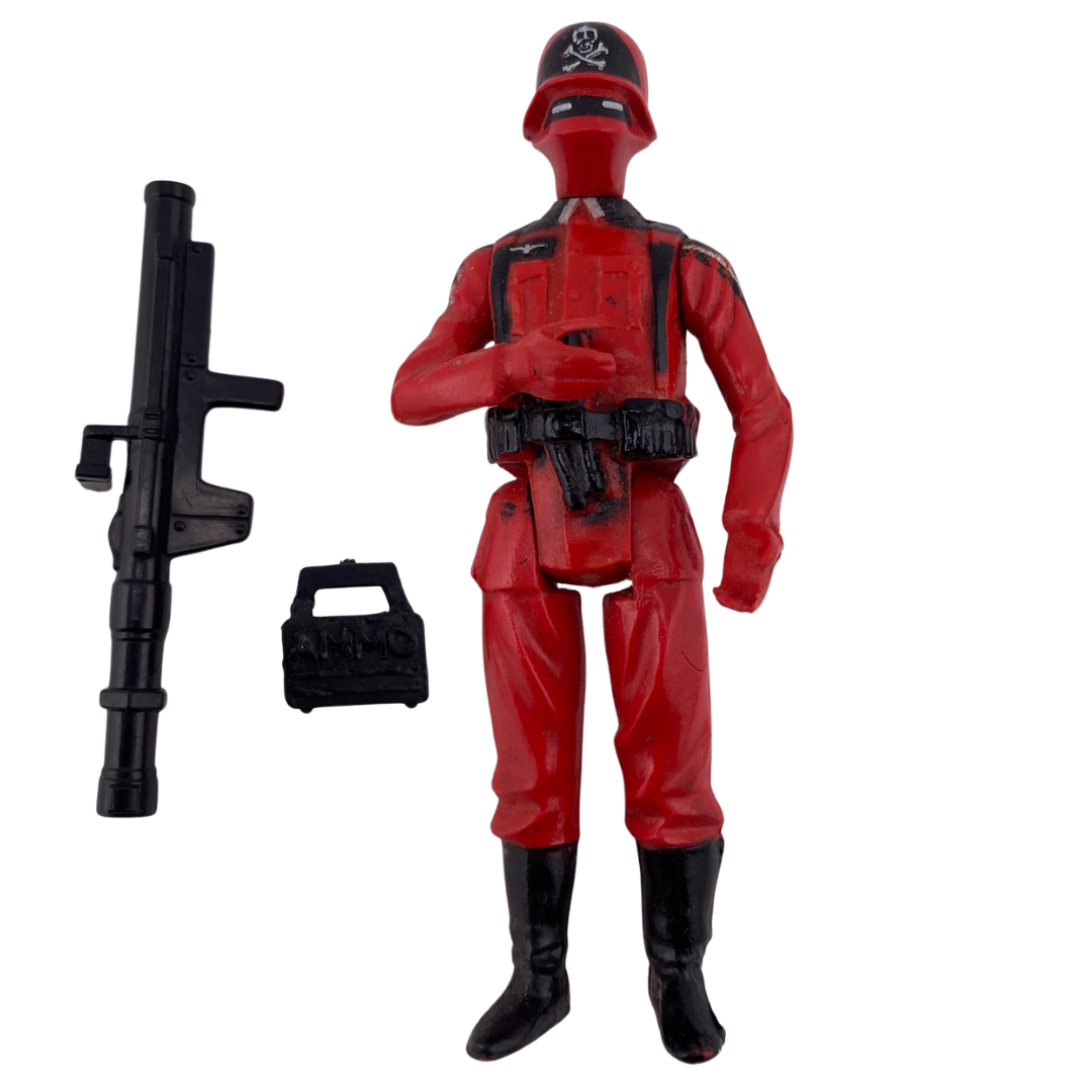 Action Force Red Shadow complete figure by Palitoy 337