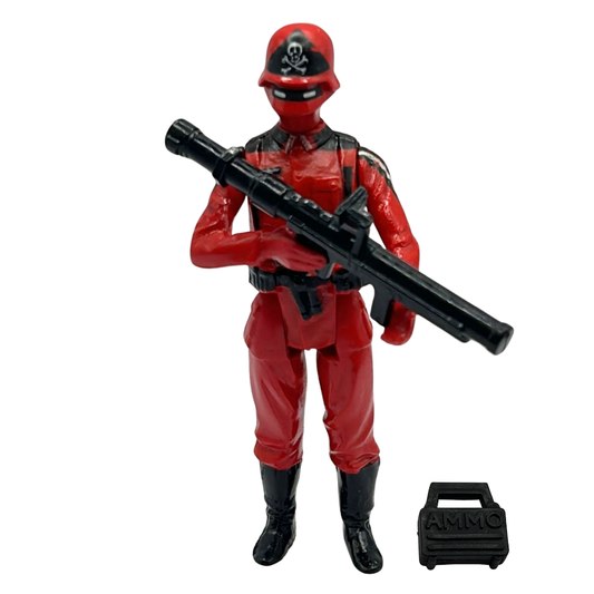 Action Force Red Shadow complete figure by Palitoy 472