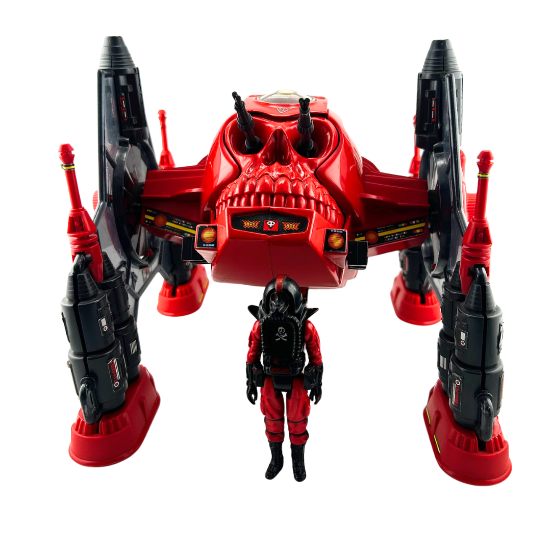 Action Force Roboskull complete with Red Wolf by Palitoy Red Shadows 204